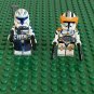 Commander Cody and Rex Minifigures Fit Lego Star Wars Clone Trooper Set