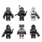 Clone Force Tech Wredcer Hunters Minifigures Fit Lego Star Wars The Bad Batch Sets