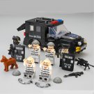 The Police chased the thief Minifigures Fit Lego City Police Sets