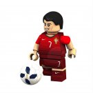 C Ronaldo Minifigures Fit Lego Portugal national football team Minifigure