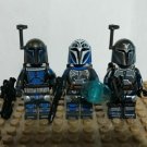 Death Watch Bo Katan and Mandalorian Minifigures The Mandalorian TV Series Sets