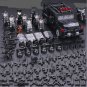 S.W.A.T. Black Motorcycle Hanma Car Minifigures Fit Lego City police Sets