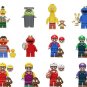 12pcs America Comic TV film Minifigures Fit Lego Mario Bros Sets