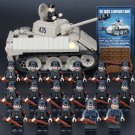 Germany VK 1602Leopard Tank SS Minifigures Fit Lego WW2 Tank Sets