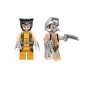 2pcs Wolverine laboratory Minifigures Fit Lego X-Men Movie Sets