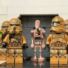 5pcs Geonosis Trooper Airborne Battle Droid Minifigures Star Wars Clone Trooper Sets