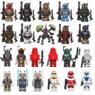 22 Heavy Infantry Mandalorian and Ahsoka Minifigures Star Wars Movie Sets