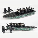 S.W.A.T Police Speedboat Minifigures City Police station Sets