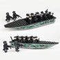 S.W.A.T Police Speedboat Minifigures City Police station Sets
