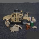 Desert S.W.A.T. Jeep Minifigures Military Sets