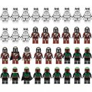 36pcs Imperial Stormtrooper The Mandalorian Boba Fett Minifigures Star Wars TV Sets
