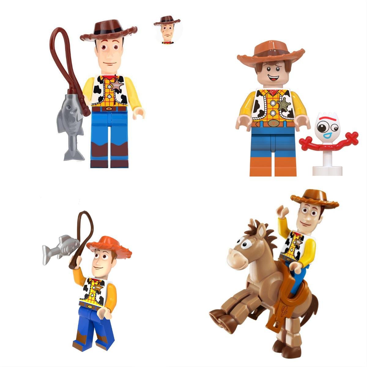 4 Best Woody Minifigures Toy movie Sets