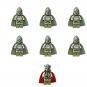 7pcs Undead King Undead Horde Minifigures The Lord of the Rings movie Sets