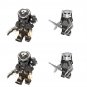 4pcs Predator Assault Predator Minifigures Predator movie Set