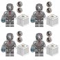 4pcs Cyborg Victor Stone Minifigures Justice League movie Sets