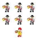 7pcs Prison Joker under Minifigures City Police Sets