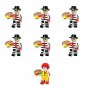 7pcs Prison Joker under Minifigures City Police Sets