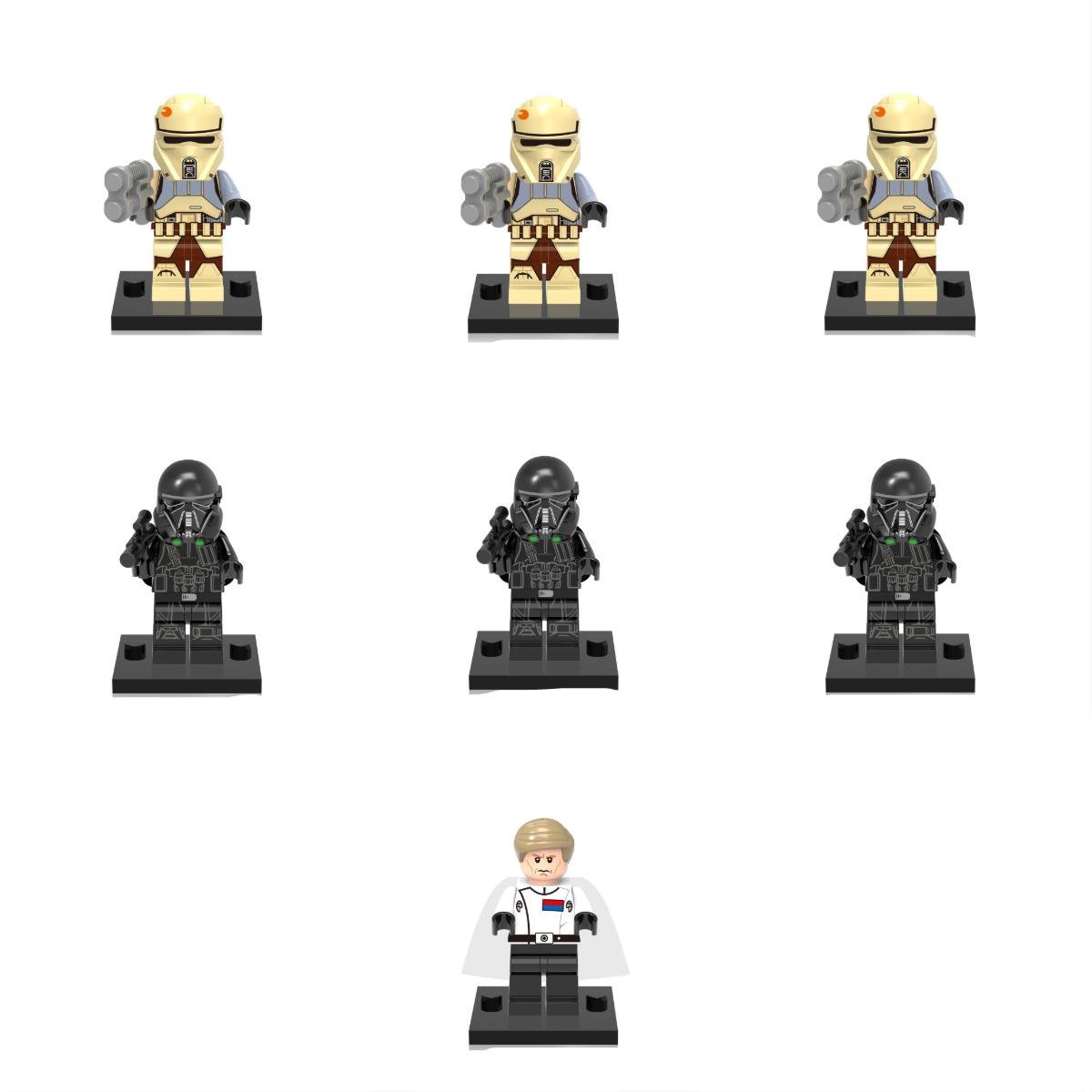 Imperial Shoretrooper Imperial Death Trooper Minifigures Star Wars TV Sets