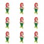 9pcs The Mermaid Minifigures The Little Mermaid Movie Sets