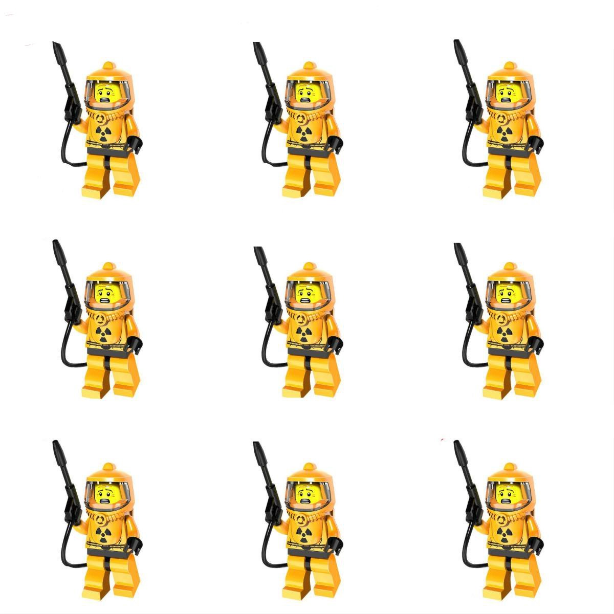 9 Heavy Chemical defence crops Minifigures Military Sets