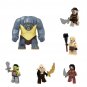 Uruk-hai Trolls Orc Minifigures The Lord of the Rings movie Sets