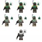 7pcs Boba Fett and The Mandalorian Minifigures Boba Fett movie Sets