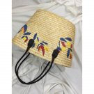 purse woven, clutch straw woven, women bag summer