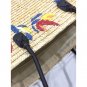 purse woven, clutch straw woven, women bag summer