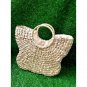 gift for women woven straw bag purse clutch handmade