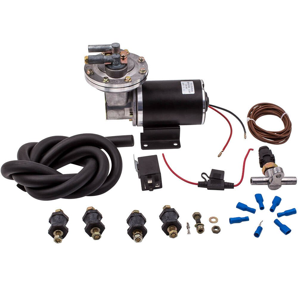 Brake Booster Electric Vacuum Pump Kit for Brake Systems 18" to 22" 12V