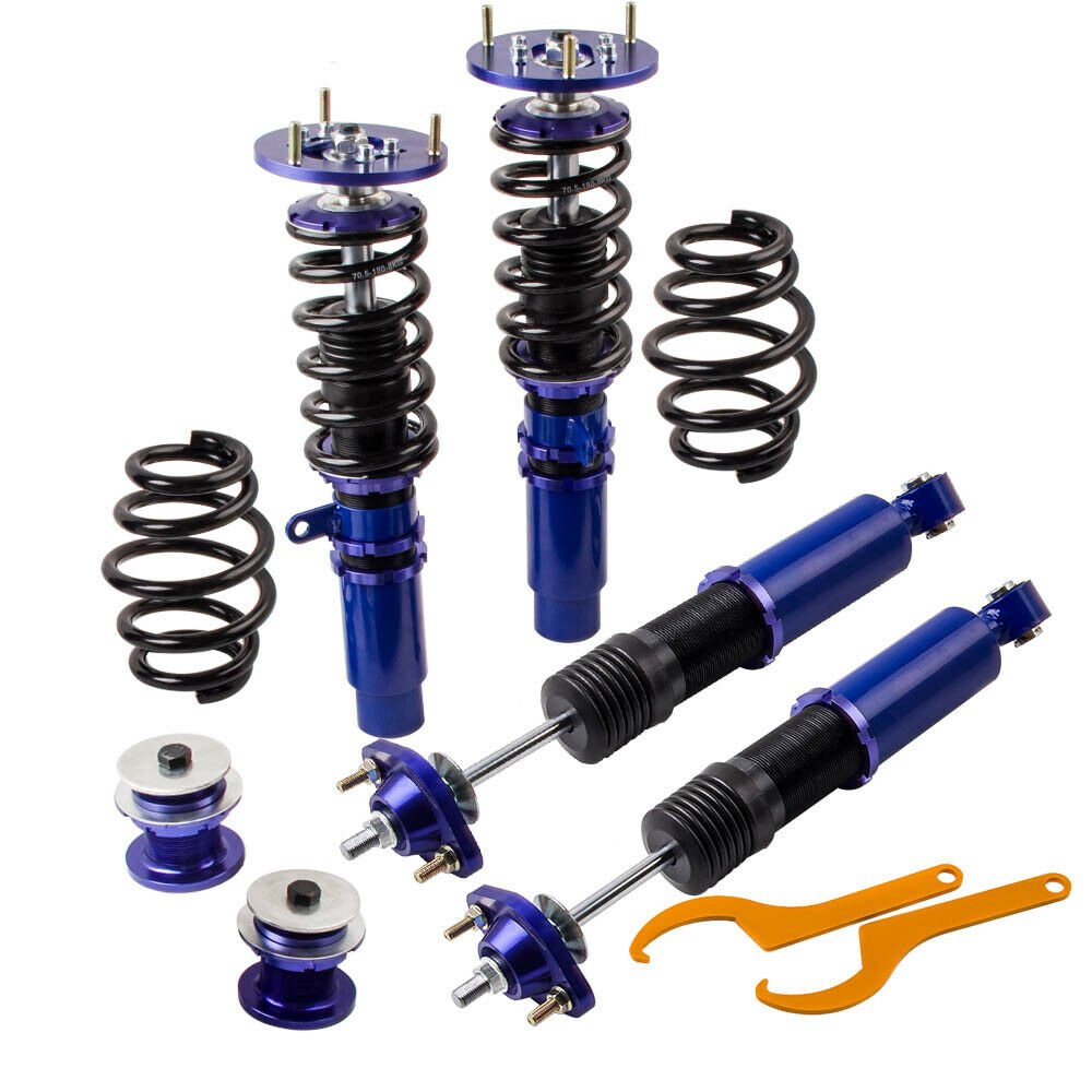 Pack of 4 Coilover Kits For BMW E46 3 Series Coilovers Adjustable