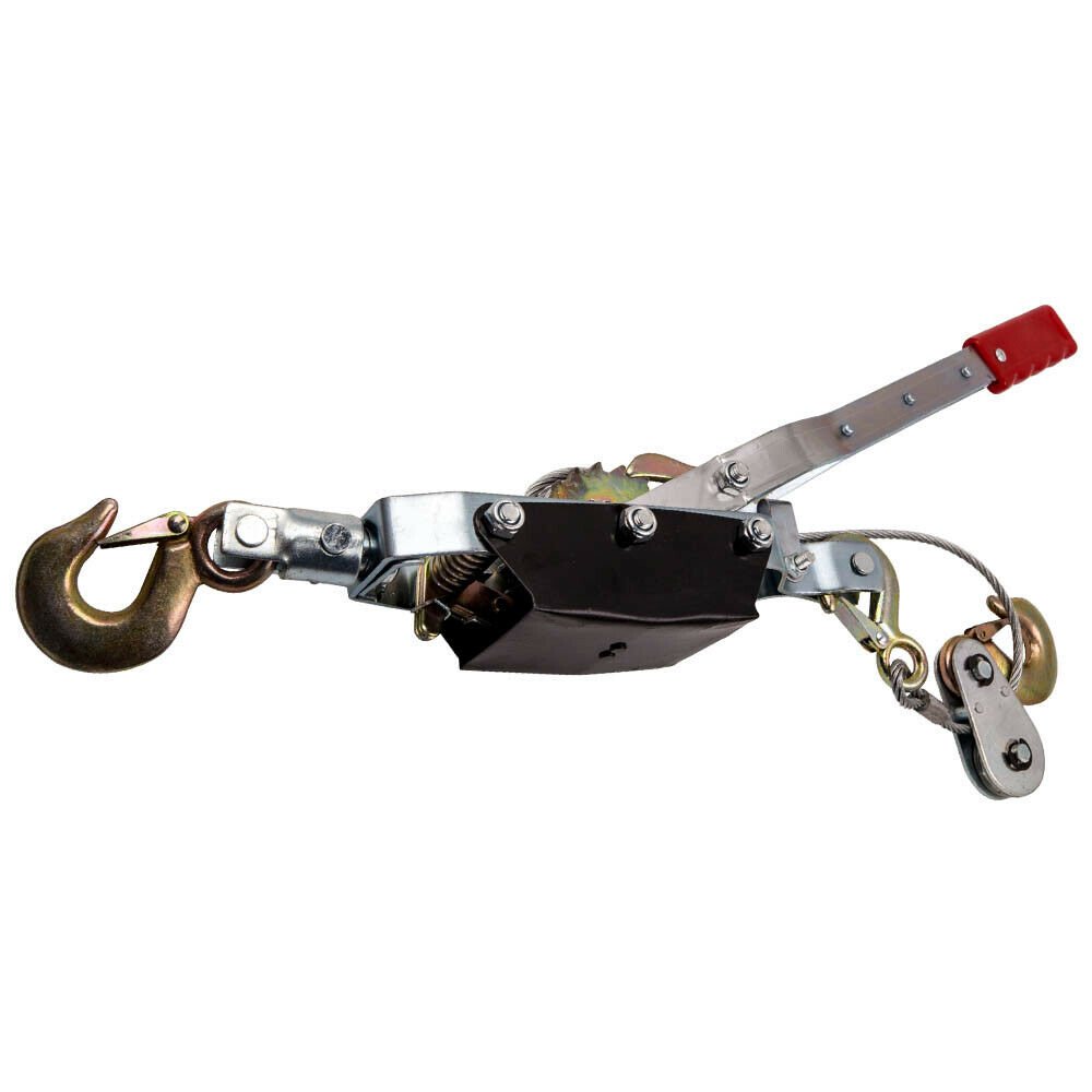 New 3 Hook Come A Long 4 Ton 8000 Lb Winch Hoist Hand Cable Puller Durable Hd