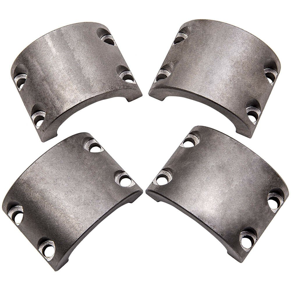 4 Steel tube clamps weldable bolt on 1.75" 1 3/4" roll cage mounts