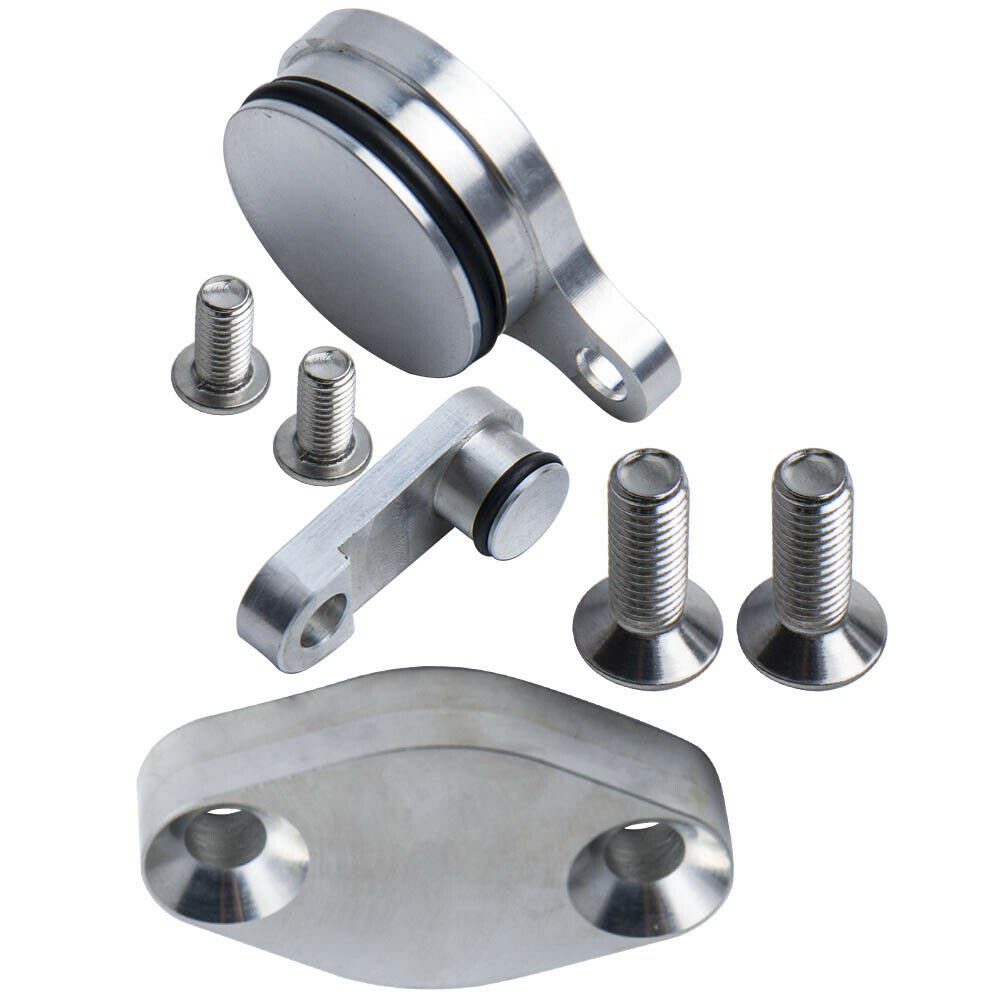 Intake Manifold EGR+EVAP Block Off Plate Kit Fit LS LT Truck LSX 5.3L 6