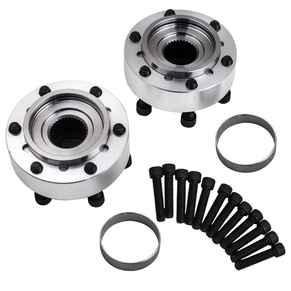 2 Free Wheel Manual Locking Hubs Fit Nissan Patrol GU GQ for Ford Maverick