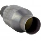 1 piece 2.5" Universal Catalytic Converter High Flow Stainless Steel 410250 new