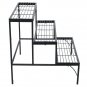 3 Tier Stair Staircase Style Metal Plant Stand Outdoor Metal Plant Stand Shelf