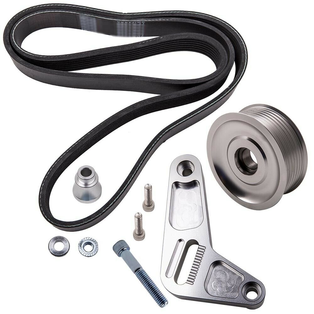 Tuned Adjustable EP3 Pulley Kit With Belt for K24 Fit for Honda Civic