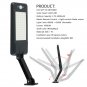 LED Solar Lights Motion Sensor Wall Light Outdoor Waterproof Garden Yard Lamp