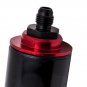 AN6 AN8 AN10 Inline 100 Micron Cleanable Element High Flow Fuel Filter Black Red