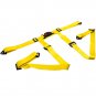 2 Sets Universal 4 Point 2" Safety Harness Racing Seat Belt Mounting Yellow