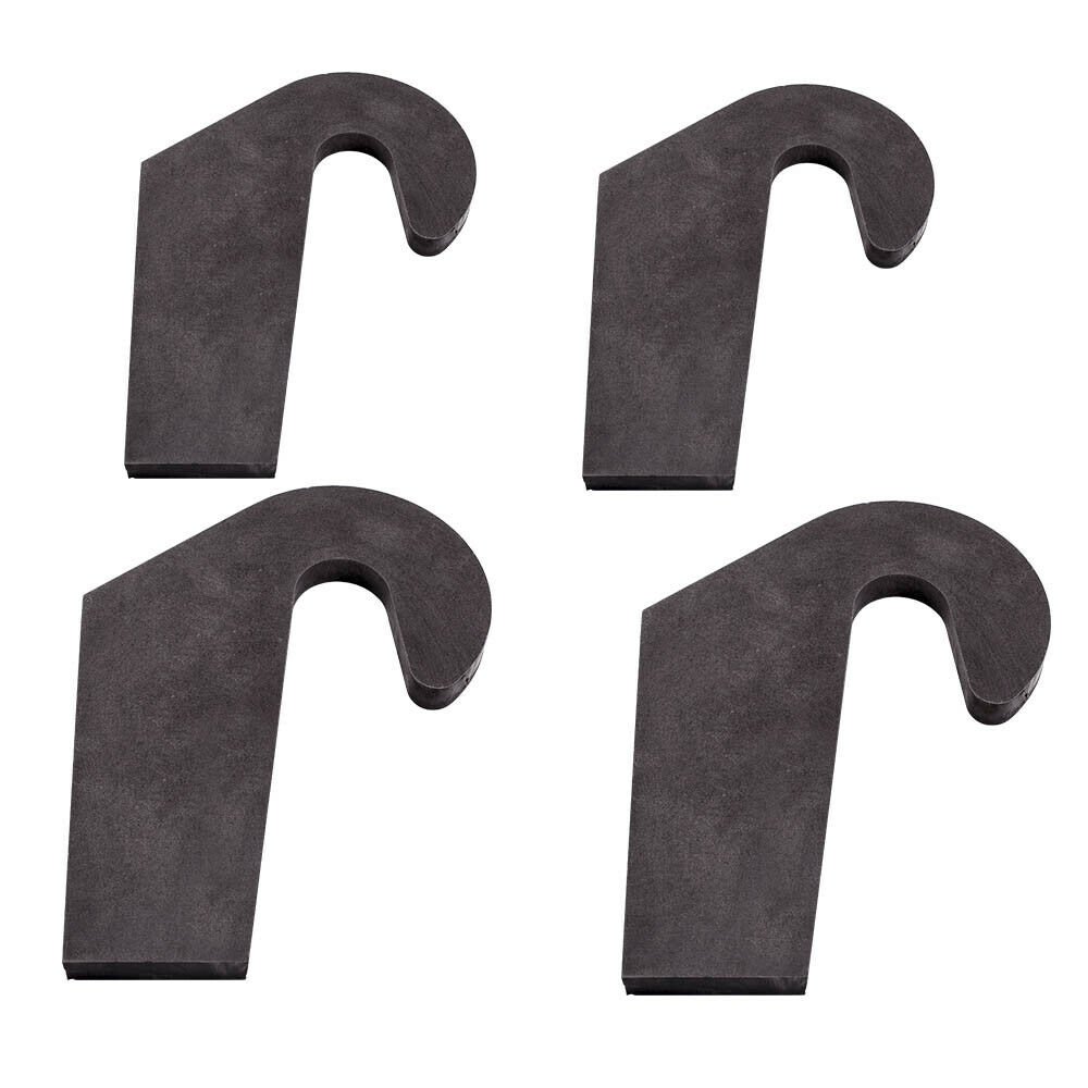 4 Mounting Brackets for Pin Type Bucket Loader Pallet Forks Weld On 5 lbs 3/4"