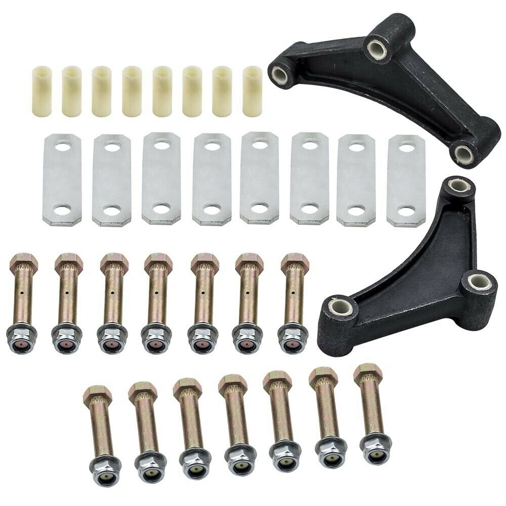 Tandem Axle Trailer Spring Suspension Rebuild Kit Wet Bolt 3" Shackle