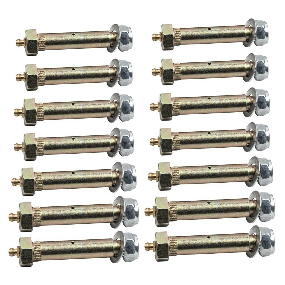 Tandem Axle Trailer Spring Suspension Rebuild Kit Wet Bolt 3" Shackle