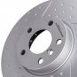 Driver Sides Left Front Brake Rotors Dics for BMW X5 Xdrive 30I E70 2006-2010