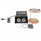 5KG 60W 110V Electric Rotary Tumbler Polishing Tank DIY Casting Tool for Jewelry