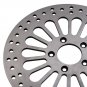 2Pcs Front Brake Rotor Disc Disk 11.8" Stainless Steel Polished for M-RT-1100