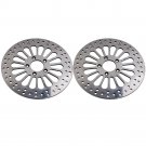 2x Front Brake Rotor Disc 11.8" for Harley for Touring 2008-13 for Dyna 2007-17