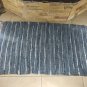 Rustic Fireproof Fireplace Carpet Shiny Gray Hearth Fire Resistant Mat Rug