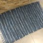 Rustic Fireproof Fireplace Carpet Shiny Gray Hearth Fire Resistant Mat Rug